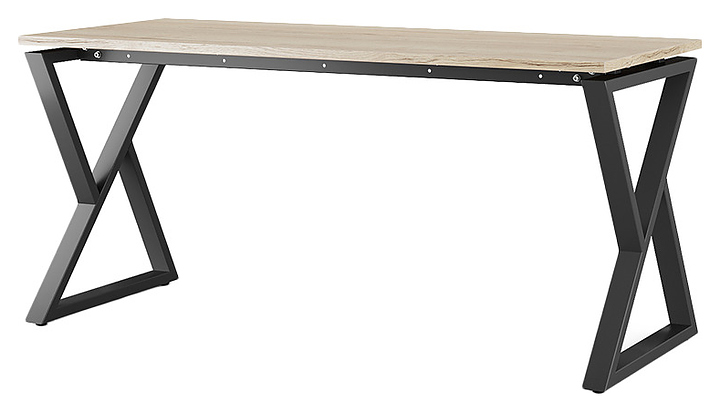 Стол компьютерный КОБОР КW-160/60 black/natural