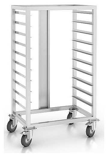 Тележка-шпилька для противней ТТМ Ш1-ПР600/400-10к