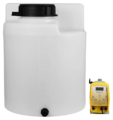 Комплекс дозирования SpaceAqua Dose 803-IMP, емкость 60 л, от счетчика Canature 85/89