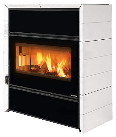 Дровяная печь-камин La Nordica Fly Idro D.S.A. белая