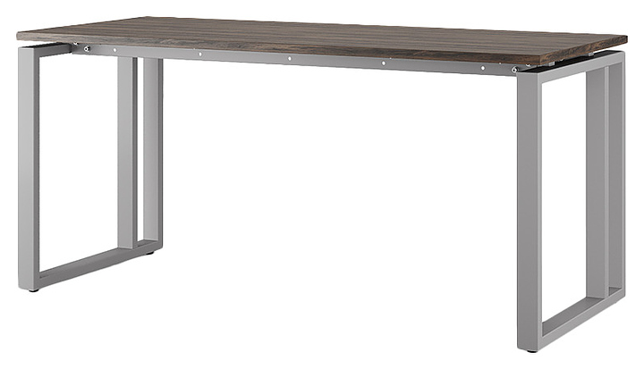 Стол офисный КОБОР O2-100/60 aluminum/charlston