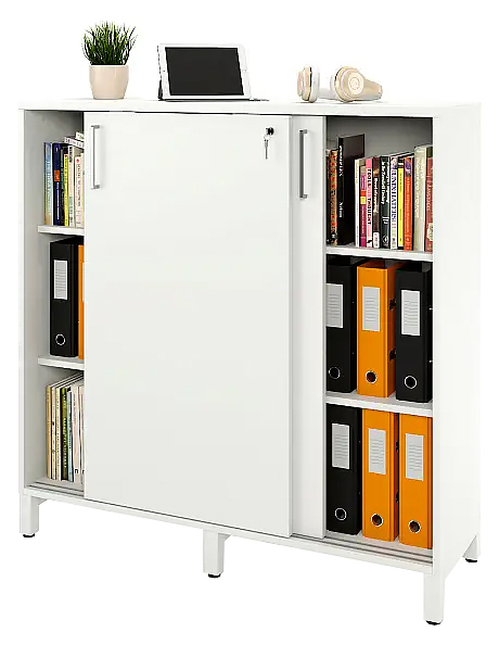 Локер ZAMM 3 полки МК 414 120х41,4х121 см белый