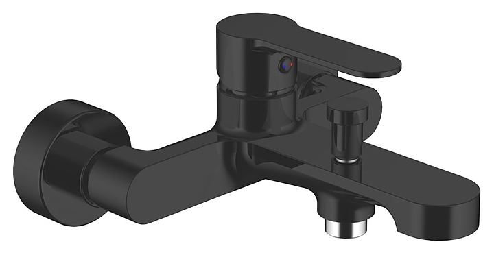 Смеситель для ванны с душем Aquanet Passion AF300-20B черный