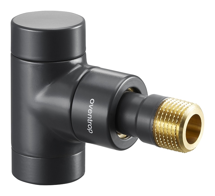 Вентиль запорный угловой Oventrop Combi E 1166032, ДУ 15, PN 10, Rp 1/2