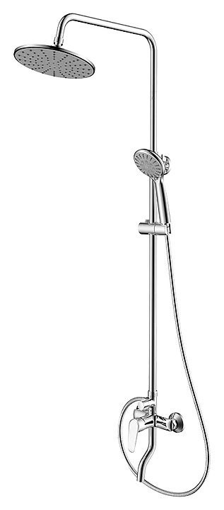 Стойка душевая со смесителем Dorff Prime D0740900 хром