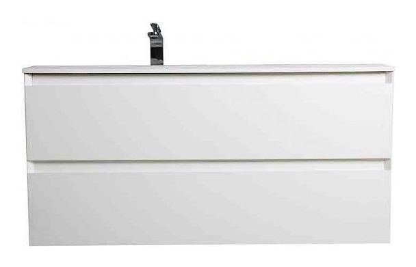 Тумба с раковиной и органайзером BelBagno Z-1050-2C-SO-BO-L + BB-Z-1060-LVB-L-MAT + Z-800/1000-1C-ORG-RW левост., белый матовый