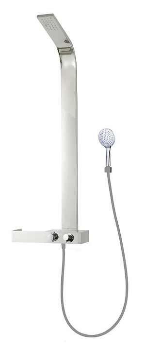 Панель душевая Taliente Amato TA-G-TS1301C без излива, белый