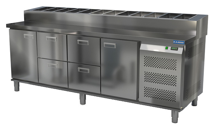 Стол холодильный для пиццы КАМИК СОП-242376