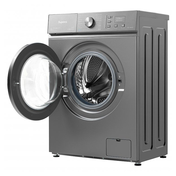 Стиральная машина Бирюса WM-SM510/10 M 5 кг 1000 об/мин фронтальная, серый металлик