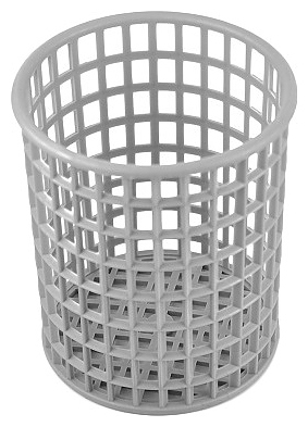 Емкость для столовых приборов Tribeca CKA-35 d=110 мм h=127 мм (полипропилен) серая