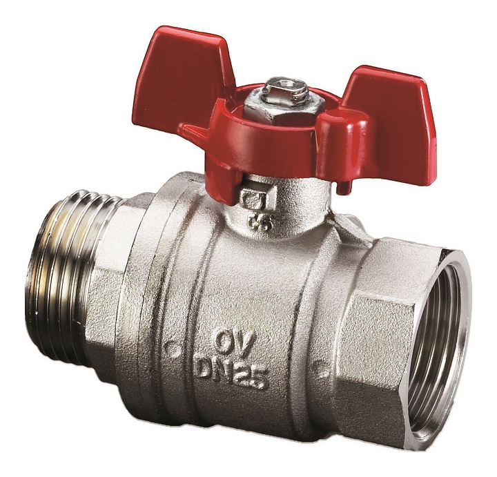 Кран шаровой Oventrop Optibal 1076306, ДУ 20, PN 16, G 3/4