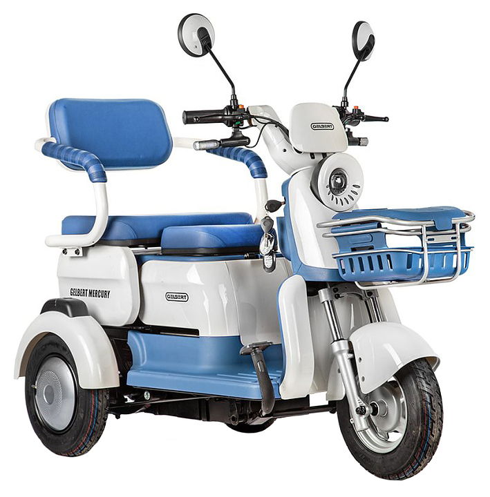 Трицикл Rutrike Gelbert Mercury синий