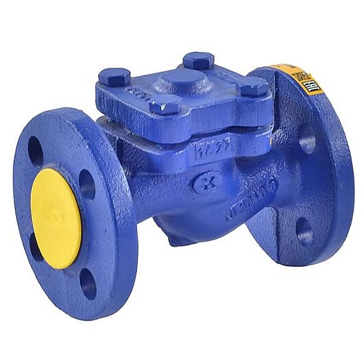 Клапан обратный Zetkama подъемный 287A Ду 80 Ру16 Тмакс=300 оС фл золотник нерж