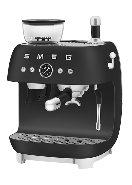 Эспрессо кофемашина SMEG EGF03BLMEU 1.65 кВт черный, матовый