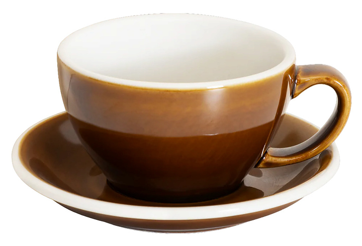 Кофейная пара Loveramics Egg Latte Cup 300-66BCA/67BCA 300 мл, карамель (caramel)