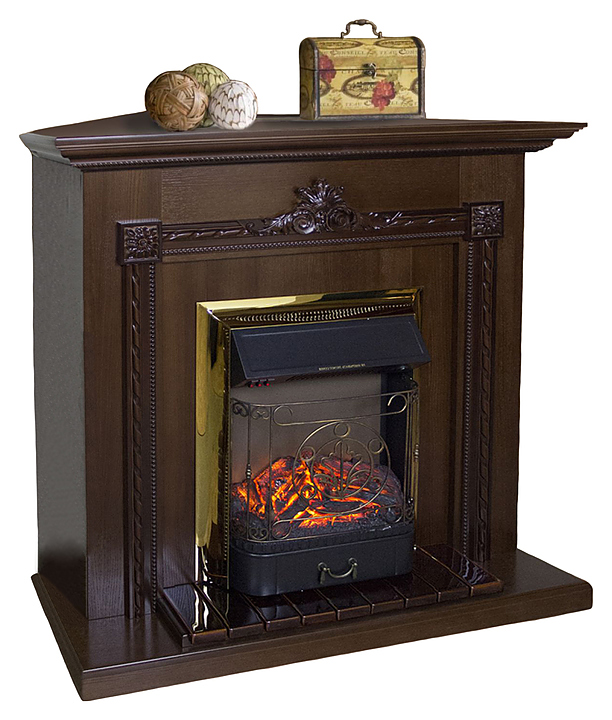 Камин Glenrich Шервуд Majestic BR дуб 46 угловой