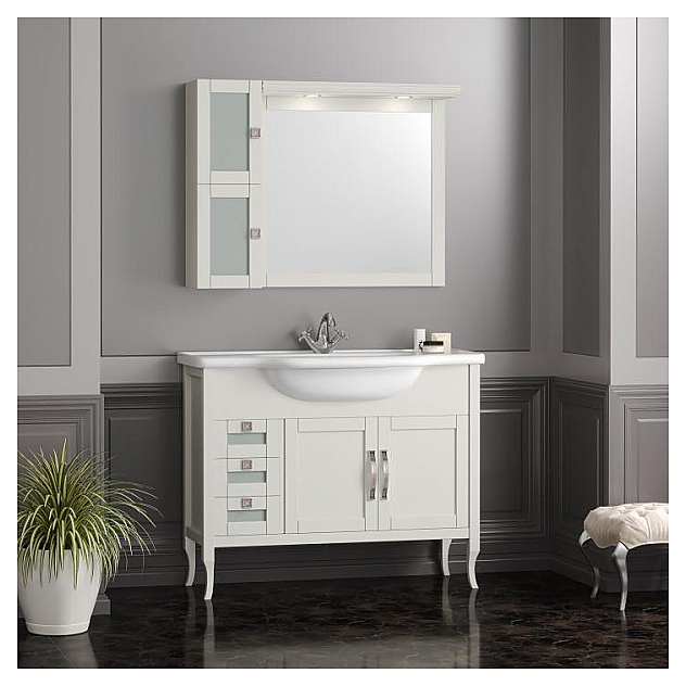 Гарнитур напольный OPADIRIS Мираж 100, 5 предметов, слоновая кость