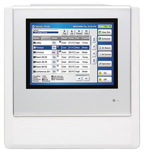 Стационарный пульт управления Fujitsu UTY-DTGY
