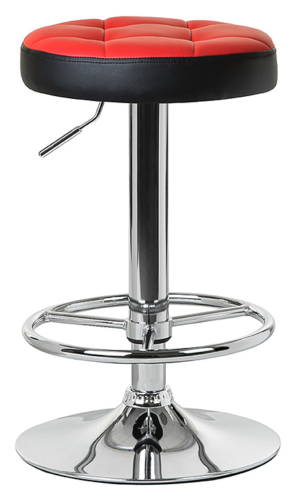 Табурет барный DOBRIN 5008-LM BRUNO (красно-черный)