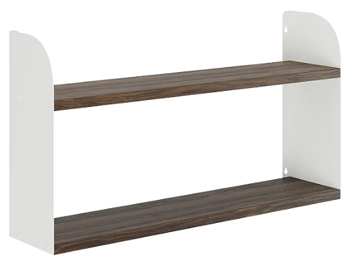 Полка КОБОР S1-80/20 white/charlston