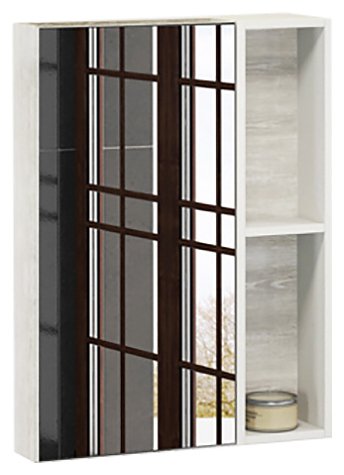 Шкаф зеркальный Comforty Прага-60 60х80 см