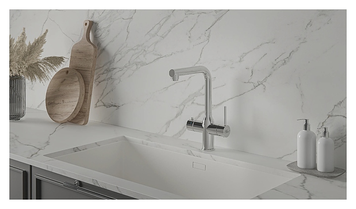 Система мгновенного кипячения воды 4 в 1 ArtisanTech Aquahot Modena Chrome (хром)