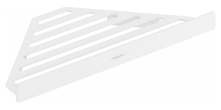 Полка душевая угловая Hansgrohe HG AddStoris 41741700 матовая белая