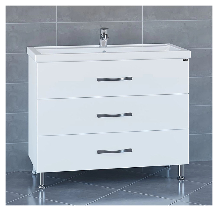 Тумба под раковину СаНта Виктория 100 напольная