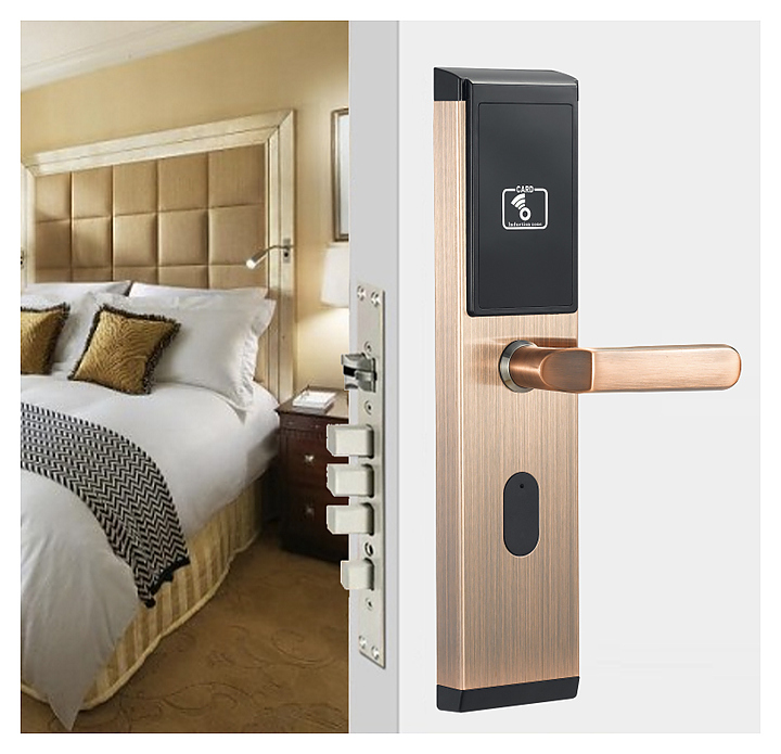 Замок электронный OZLOCKS HL-F31/H/TM Mifare бронза