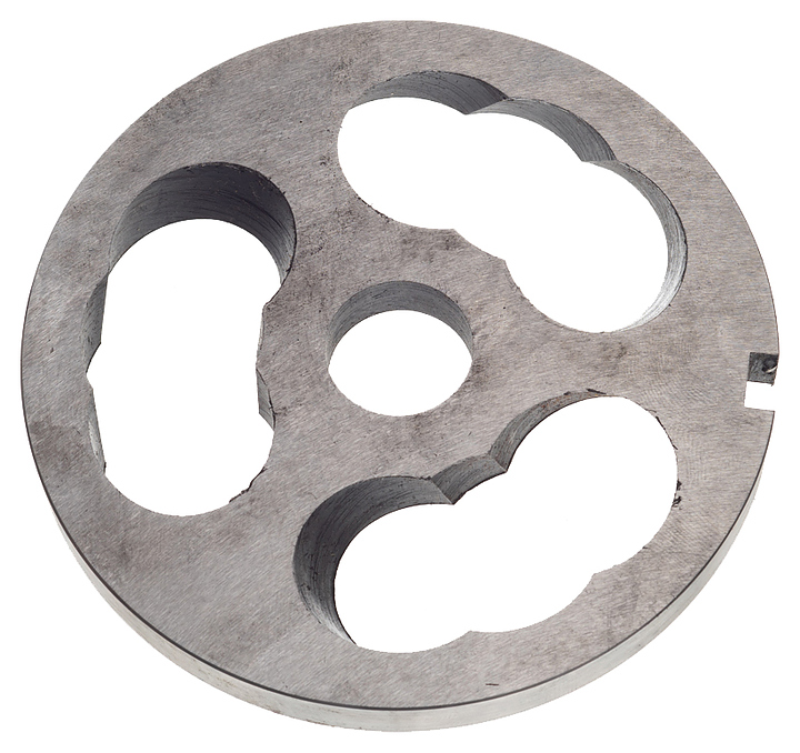 Нож подрезной ТОРГМАШ (Барановичи) к мясорубке МИМ-600 (фрезер) глазки