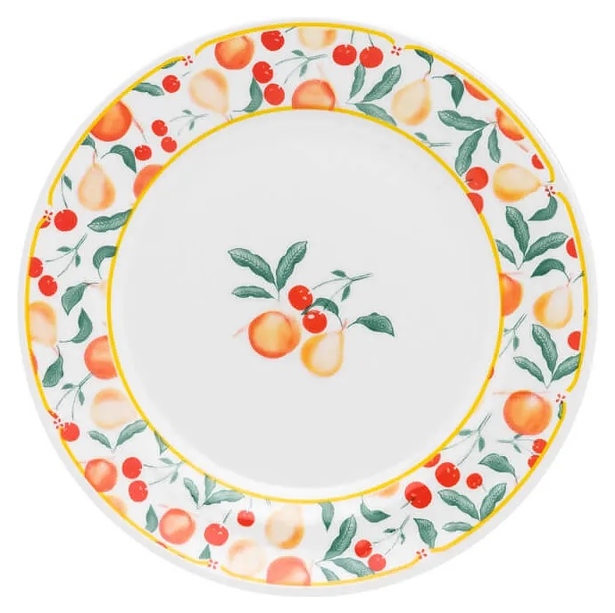 Тарелка десертная Oxford FLAMINGO FRUITS 90521 SC02-9410 (22см)