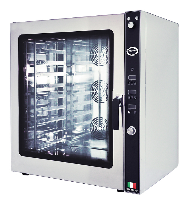 Пароконвектомат Eletto L 1011E (щуп, душ)