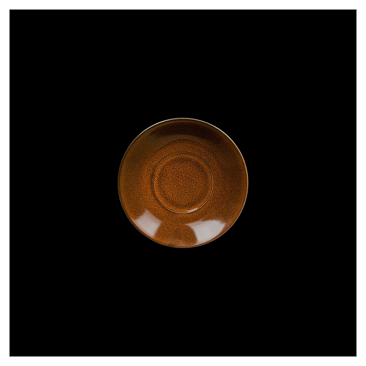 Блюдце Corone Cocorita XSY2374 d=12 см (фарфор) оранжевое