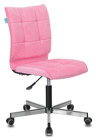 Кресло Бюрократ CH-330M/VELV36 розовый Velvet 36 крестовина металл