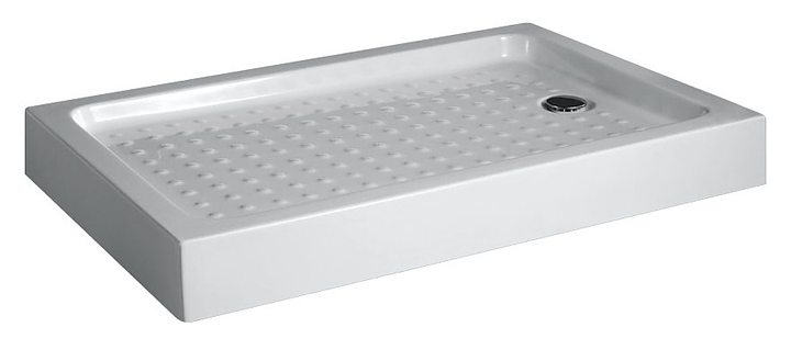 Поддон душевой Vincea VST-2AR-9010 100х90 см, сифон с гидрозатвором, акрил