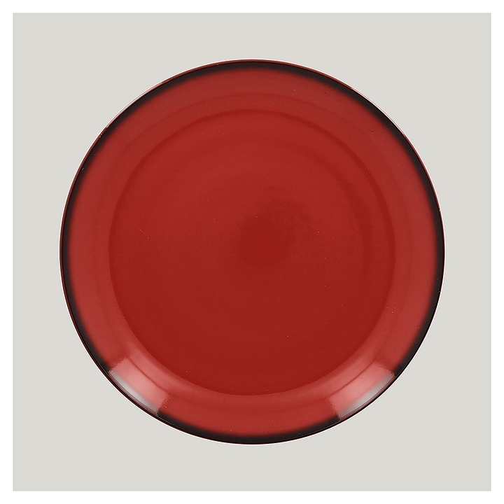 Тарелка круглая RAK Porcelain LEA Red LENNPR27RD