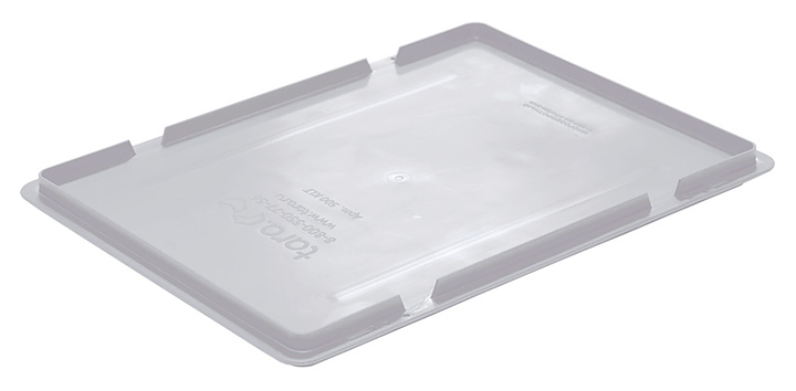 Крышка для ящика ТАРА.РУ 500 KLT 400х300 мм серая