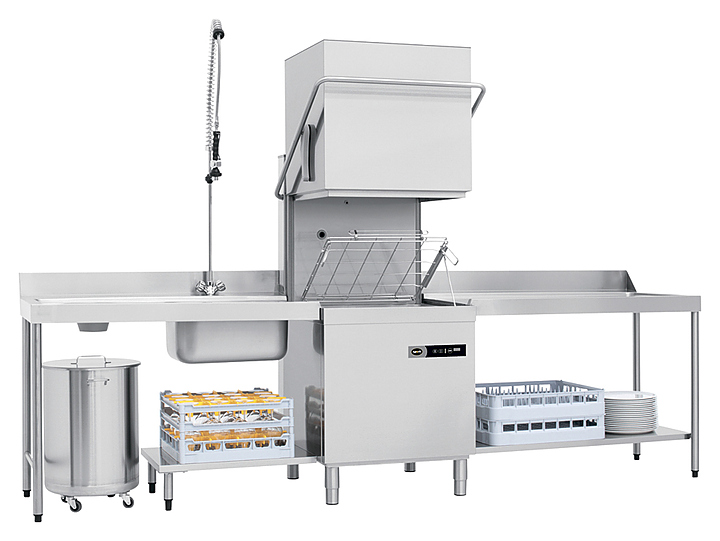 Купольная посудомоечная машина Apach AC990 + доз. моющего средства