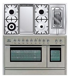 Духовка с варочной панелью ILVE PSL-120FR-MP
