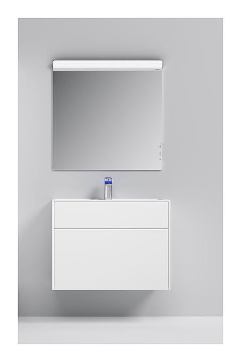 Гарнитур AM.PM Inspire 2.0 20917  80 см, 3 предмета, белый матовый
