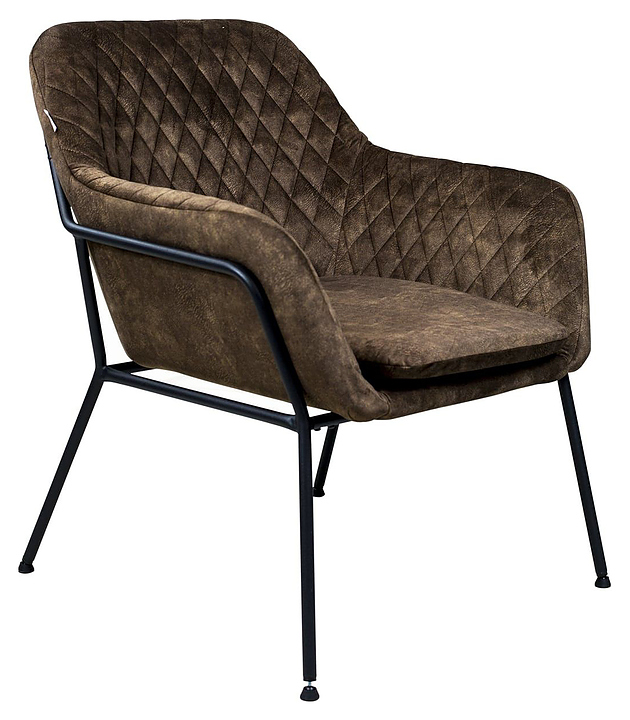 Стул барный Sheffilton SHT-AMS2-2 кофейный трюфель / черный муар