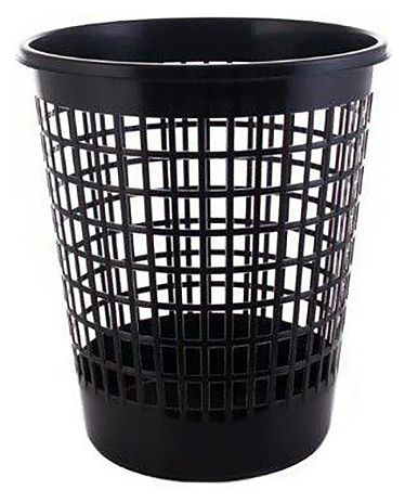 Корзина для мусора PLAFOR 50 л черная