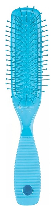 Щетка массажная Hairway Rainbow 08070, 7 рядов