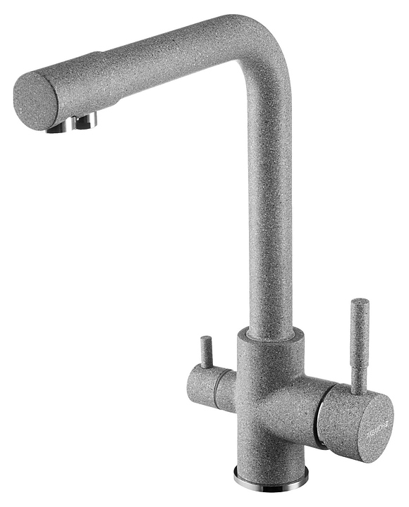 Смеситель для кухни AQUATON Руан 1AX004FCXX230 серый