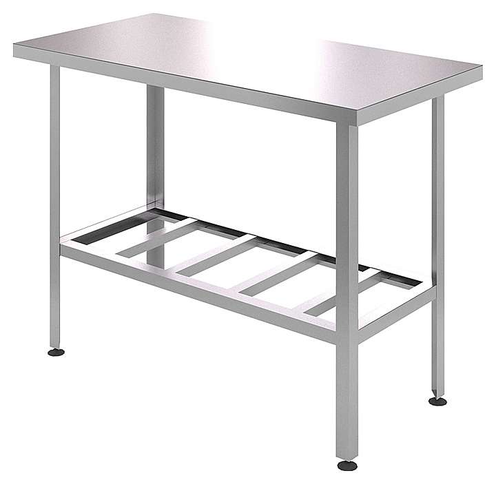 Стол производственный CRYSPI СРЦЦ Э РП 1700х800х870