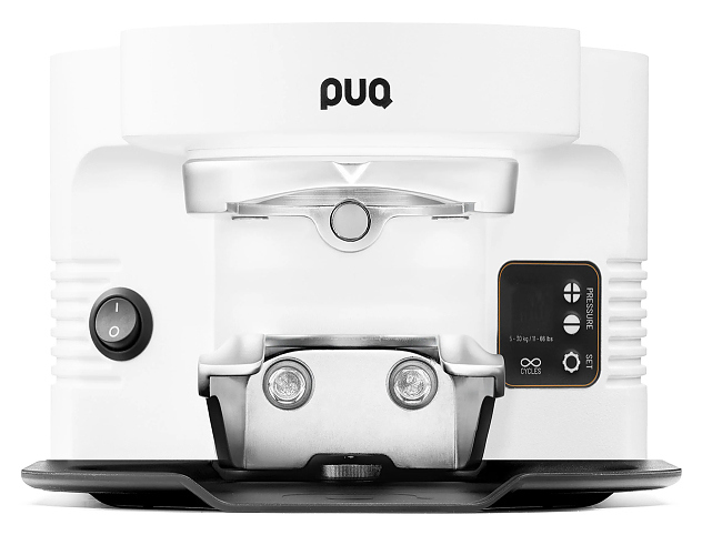 Темпер автоматический Puqpress M3 (Matt white, портафильтр 580 мм)