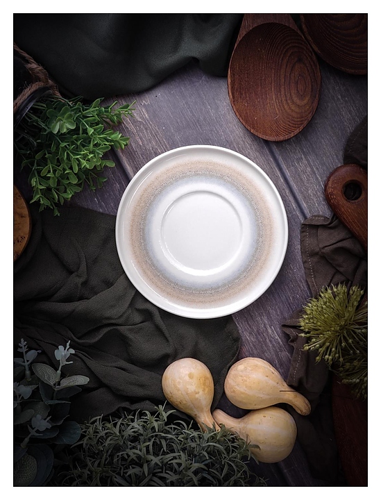 Блюдце для чайной чашки Porland Pioli Venus 13AP15 PL d=15 см (фарфор)