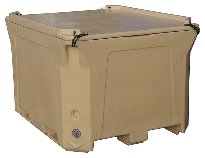 Термоконтейнер Nilkamal RIC 1000 л бежевый