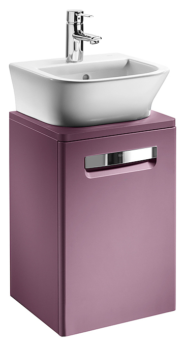 Тумба под раковину Roca The Gap ZRU9302743 45 см фиолетовая