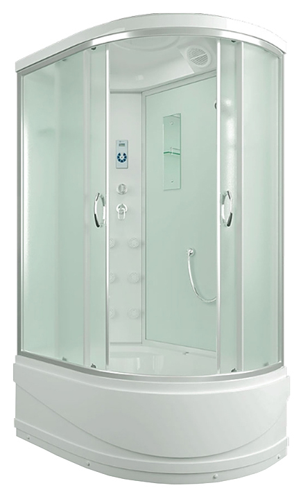 Душевая кабина Erlit ER4512TPL-C3-RUS 120x80x215 см, левая, с гидромассажем